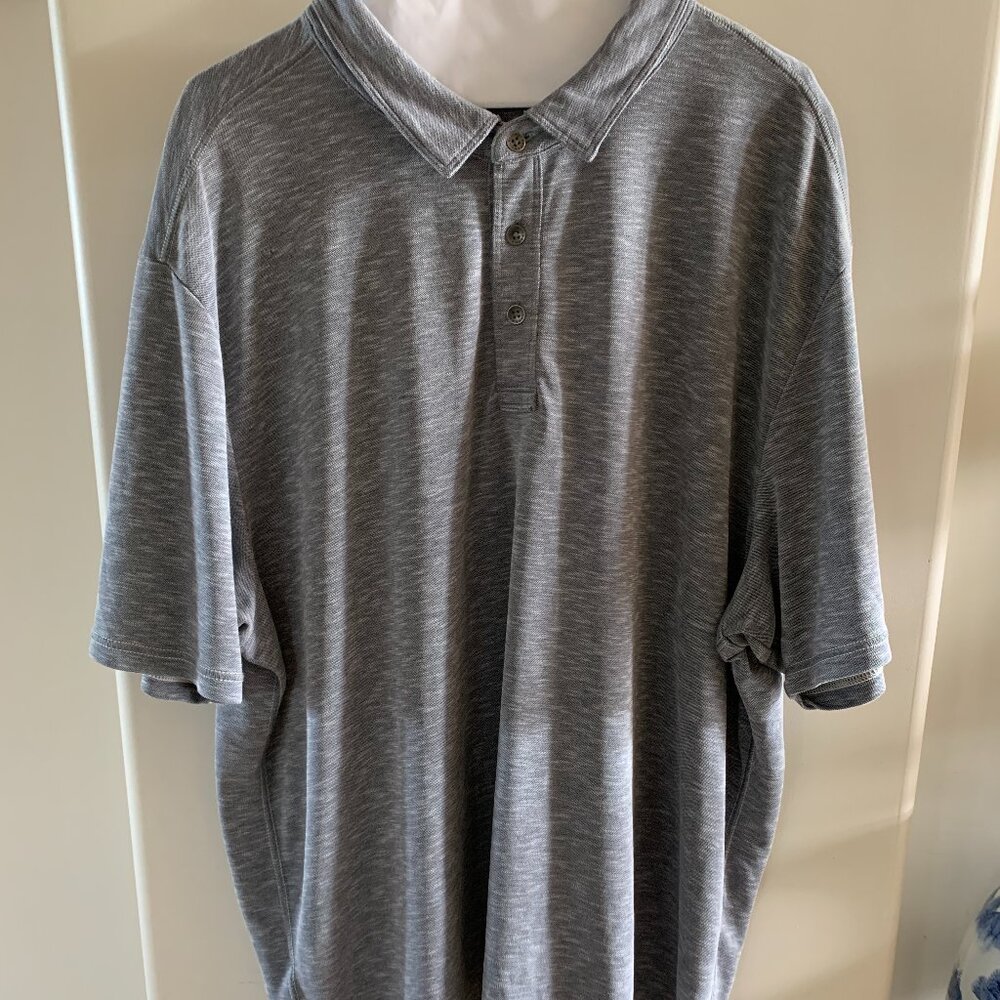 Tommy Bahama Gray Men's Polo Shirt